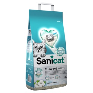Sanicat猫砂荷兰原装进口天然膨润土结团除臭超强结块无香型猫砂
