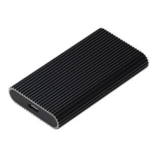 全铝合金msata固态硬盘盒ssd读取器usb转TypeC3.1外置移动硬盘盒