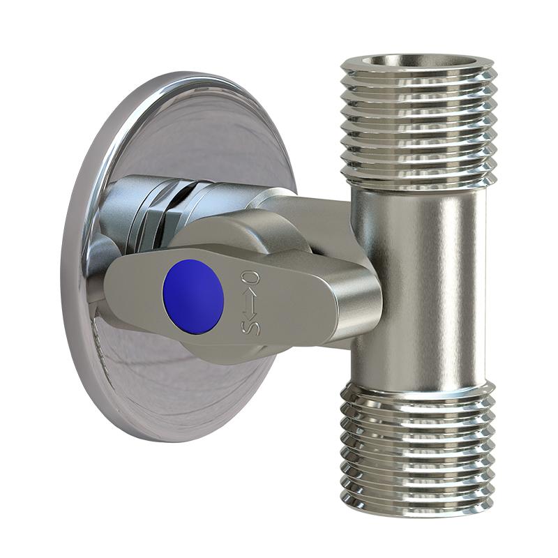 4分活接三通一进二出水龙头