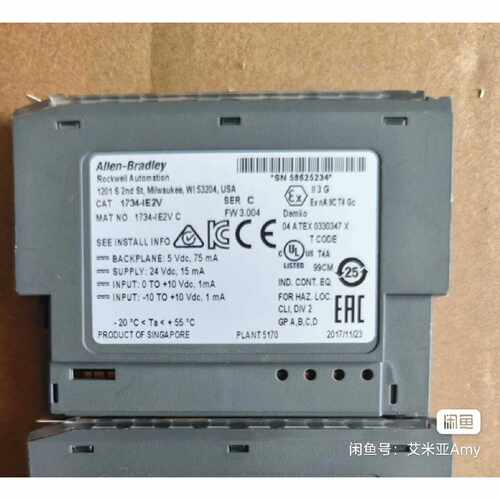 溢价-1734IE2V罗克韦尔模拟量输入模块