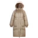 美特斯邦威羽绒服女冬季新款时尚宽松中长保