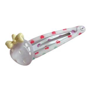 小女孩卡通草莓发夹前额刘海碎发夹儿童可爱BB夹宝宝侧边发卡头饰