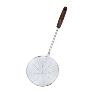 304不锈钢漏勺过滤网勺捞面饺子网筛油炸家用 厨房大号商用笊篱大