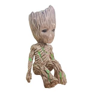 鱼缸摆件格鲁特袖珍版银河护卫队小树人宝宝手办巴西木盆栽车饰