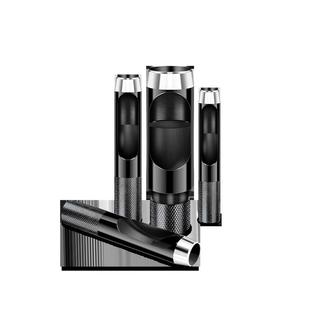 包邮黑色高碳钢皮带冲子气眼冲孔器打孔工具圆钢冲皮革冲1-25mm