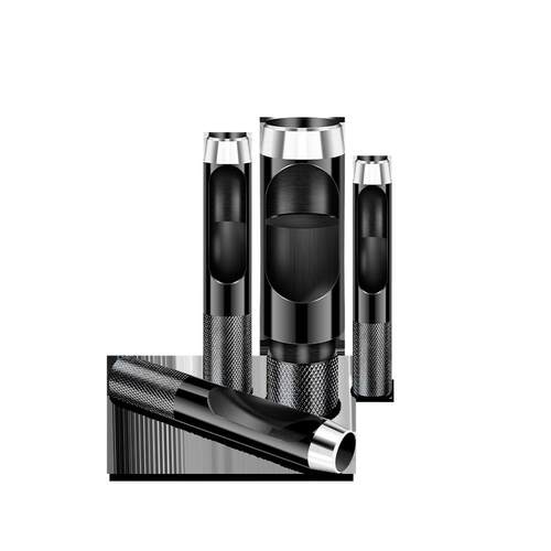 包邮黑色高碳钢皮带冲子气眼冲孔器打孔工具圆钢冲皮革冲1-25mm