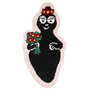 赛波斯巴巴爸爸合作款小地毯卧室床边儿童可爱衣帽间毯青山美宿