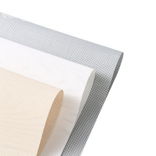 办公室写字楼商铺专用阳光面料窗帘卷帘遮阳遮光透景阻燃电动升降