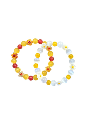 DIDOU雏菊花手链男女情侣花系列夏天彩色轻奢小众精致高级手串