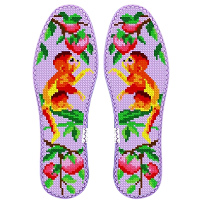 中小格棉布鞋垫鸿运玫瑰