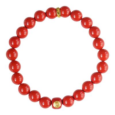 七宝缘天然朱砂手串女本命年手链