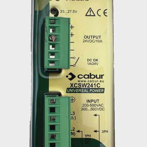 CABUR XCSW241C UNIVERSAL POWER SINGLE PHASE / 2-3 PHASE POWE