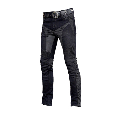 丑兄弟机车骑行裤夏季透气防摔