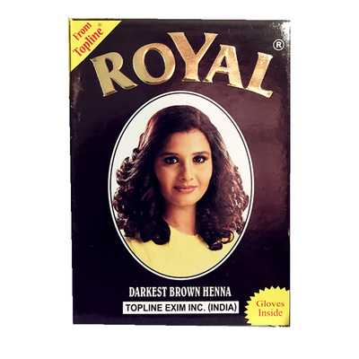 迪拜royal植物染发粉天然不刺激