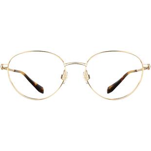 陌森近视眼镜半框男款斯文商务高级可配高度数光学镜片架MA7021