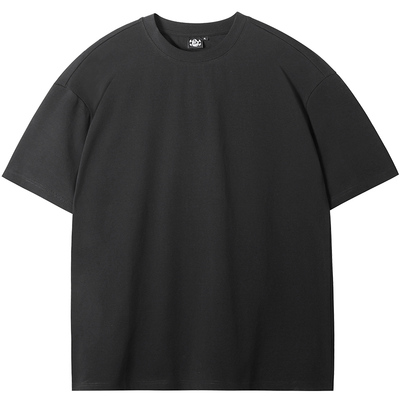 肌肉狗纯色休闲半袖T恤