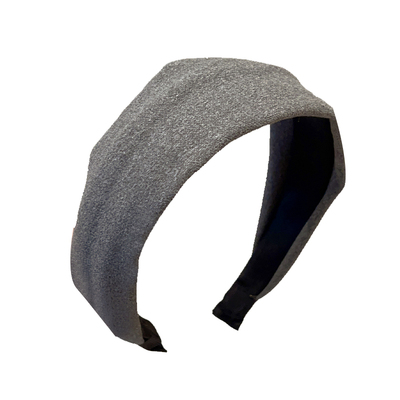 秋冬绒面日常外戴宽边发箍女