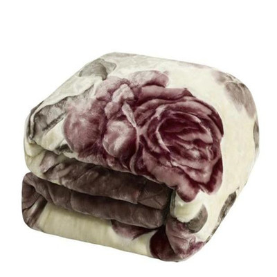 正品加厚恒源祥集团彩羊毛毯双层