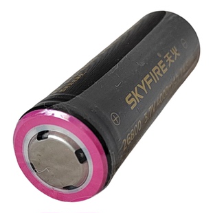 天火正品26650/26800锂电池大容量5000/4000毫安充电锂离子电池