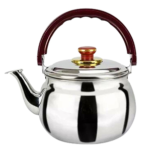 不锈钢加汤壶火锅店专用加汤壶大容量7L商用烧水壶非鸣笛壶凉茶壶