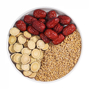 张仲景甘麦大枣茶包汤枣淮浮小麦甘草倪海厦推荐中药材