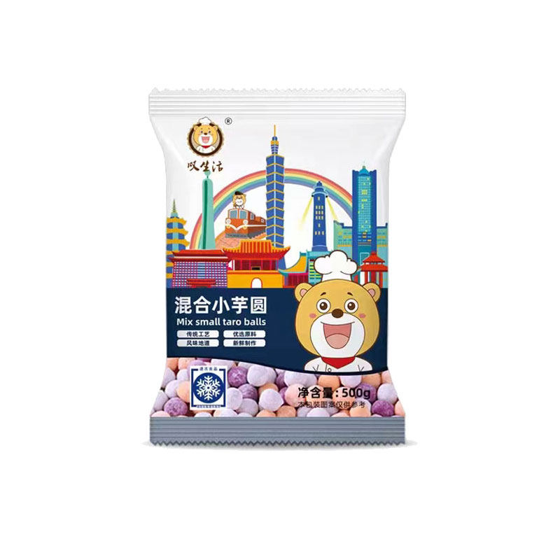 叹生活手工混合小芋圆500g