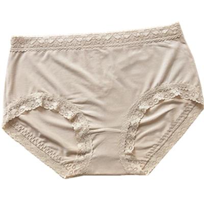 4条价彩田内裤女士棉莫代尔纯色