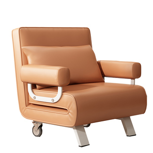 可移动科技布沙发床可折叠两用单双人小户型客厅阳台书房沙发椅