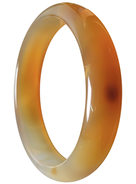 63圈口海洋玉髓套镯天然玛瑙草花