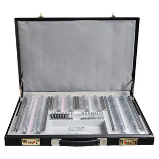 眼科眼镜设备金属圈铝箱华辉JP-266插片箱验光镜片箱验光设备带证