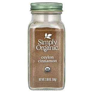 美国进口Simply Organic 有机锡兰肉桂粉Ceylon Cinnamon咖啡伴侣