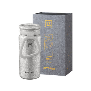 北鼎钛杯纯钛保温杯焖泡茶水杯女茶水分离杯便携杯子高端礼物送礼