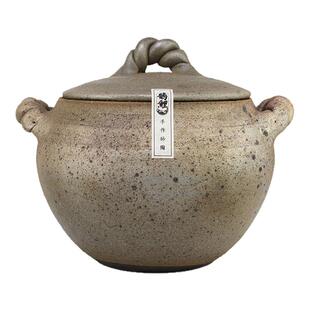 【标准款】中式防溢传统手工复古无釉砂锅煲汤炖锅家用沙锅燃砂锅