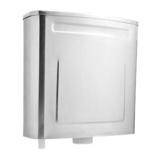 304不锈钢蹲便器水箱蹲坑 厕所公共场所配套冲水箱节能双按式蹲厕