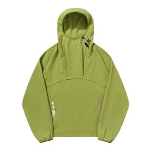 Halcyon SOLOTEX抗皱防泼水蝙蝠袖套头外套宽松高领连帽上衣