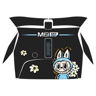 适用九号彩绘装甲贴纸车防滑labubu电动车mzmix/m95c保护膜改装件