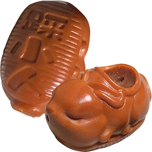 手机挂件一双小兔鞋子橄榄核雕刻文玩饰品可爱包挂钥匙扣男女一对