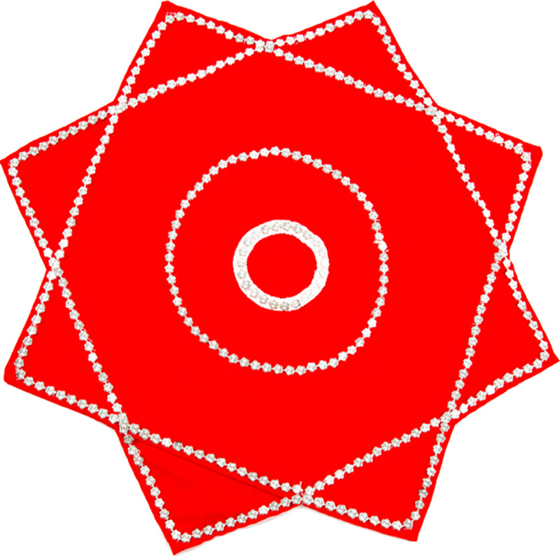 一對(duì)麻紗專業(yè)考級(jí)跳舞蹈手絹花二人轉(zhuǎn)東北秧歌成人兒童手帕八角巾