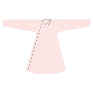 卿子赋原创宋制汉服女童圆领袍耐磨可机洗徽音暗纹仿花罗百迭裙秋