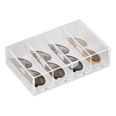 眼镜收纳展示架透明防尘全家可用