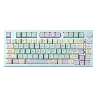 雷咖泽KW75S梦幻独角兽机键盘