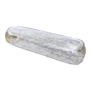 高透明充气圆柱形抱枕商业美陈装扮气囊定制腰靠颈枕磨砂枕头气模