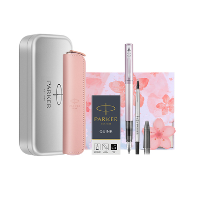 派克新品情人节限定樱花礼盒高档