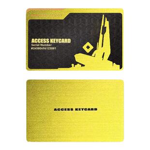 三洲角行动钥匙房卡可启动游戏等周边金属卡片收藏卡牌非洲之心