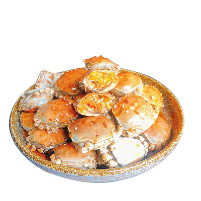 香辣小螃蟹身子老头小吃熟食休闲