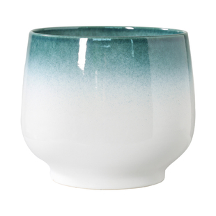 家用北欧风陶瓷花盆室内户外花园落地种树特大号散尾葵发财树专用