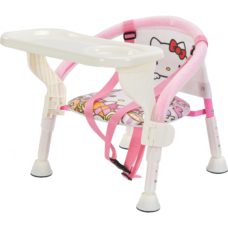 折叠升降高低降宝宝凳子叫叫椅儿童靠背椅幼儿吃饭座椅婴儿餐椅家
