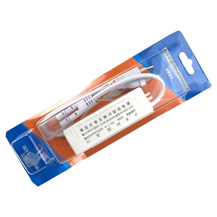 led无频闪灯带插头220v高压恒流软灯带驱动电源250w护眼变压器