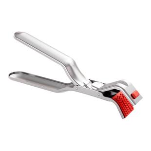 防烫夹碗神器厨房用多功能防烫夹硅胶防滑碗夹不锈钢蒸锅提盘器