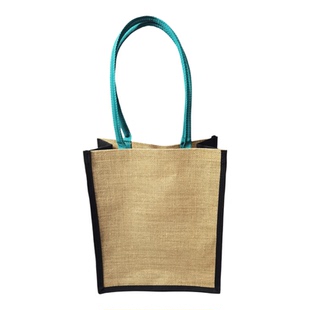 超值净版大容量小清新麻布手提袋手拎包防水环保购物袋单肩包